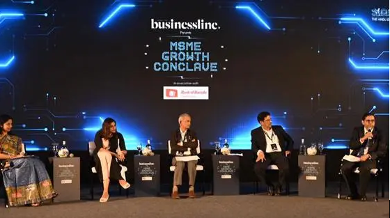 Panelists and industry leaders at the 4th MSME Growth Conclave 2025